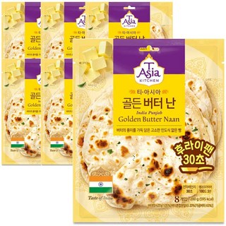 샘표 티아시아키친 골든 버터 난 200g x 10개-72394EA fre*753wm, 10개