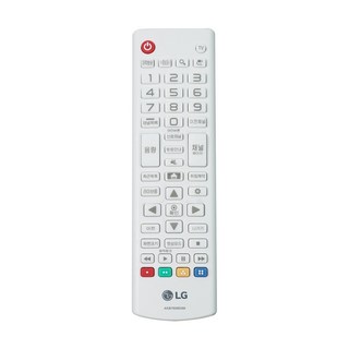 LG 정품 모니터 리모컨 사용 모습