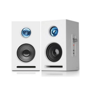 앱코 멀티미디어 2채널 우든 MDF PC 스피커, SP400, 1 COLOR (화이트) 1개