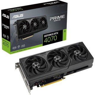 ASUS SFF 준비 프라임 지포스 RTX™ 4070 12GB GDDR6X 그래픽 카드(PCIe® 4.0 GDDR6X DLSS 3 HDMI 2.1a 디스플레이포트™ 1, 1개