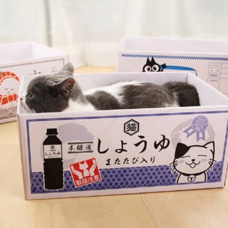 고양이바구니 스크래쳐 박스