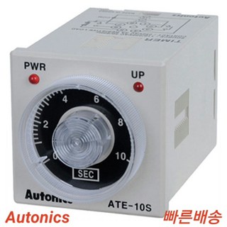 오토닉스 ATE 타이머 AC 110/220V, 작동 시간 선택 가능 (1초~24시간), 3초 설정 오토닉스 ATE 타이머 AC 110/220V, 작동 시간 선택 가능 (1초~24시간), 3초 설정