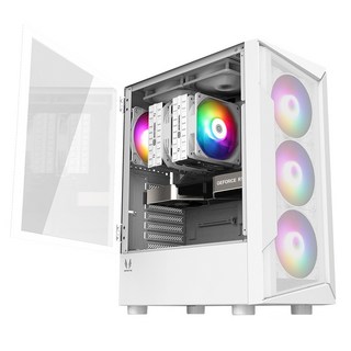 3RSYS R240 미들타워 케이스 화이트, 선택하세요