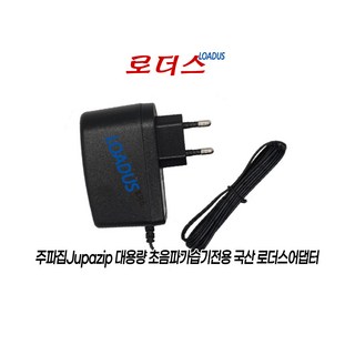 주파집Jupazip 대용량 4L JPZ-HF-B1 가습기용 GQ24-240100-AK 호환 24V 1A 국산로더스어댑터 벽걸이Wall type, 1개