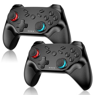 [ 1390700 ] 2 Pack Wireless for Nintendo Switch Controller Compatible with Switch/Lite/OLED/PS/St, black