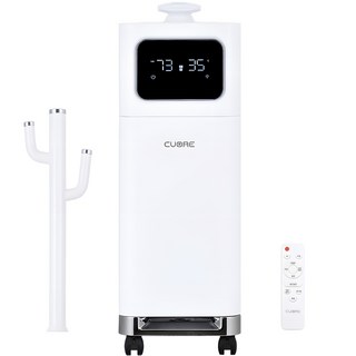 NEW 까르페 가열식 가습기 PRO 쿠오레 UV+안심살균 대용량 복합식 타워형 굴뚝 가습기 17L(무선리모컨 증정), NEW 복합식가습기 PRO - 화이트