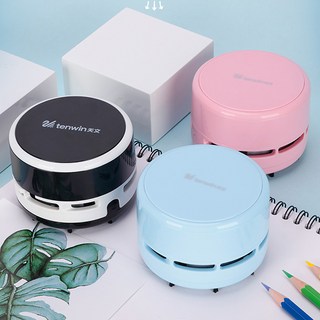 FOOI KC인증 예쁜 지우개가루 청소기 데스크청소기 책상청소기 5시건 당일발송, 블랙