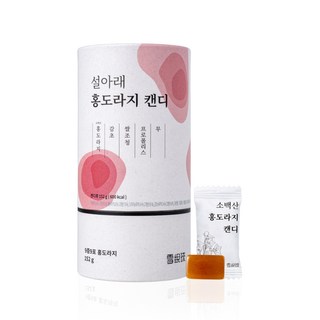 설아래 홍도라지 캔디, 40개, 3.8g
