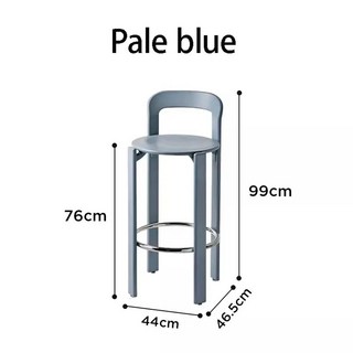 북유럽 레이 너도밤나무 원목 합판 쌓을 빈티지 곡선 등받이 스위, 1개, 13.pale blue barst..