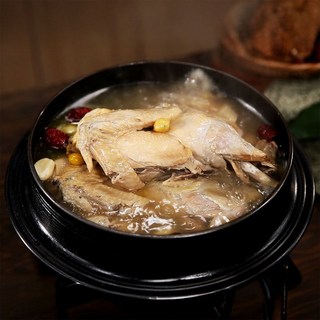 한식천하 정애리 힘찬 토종닭백숙 세트, 2개, 1500g