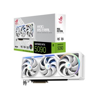 ASUS ROG Astral 지포스 RTX 5090 WHITE OC D7 32GB 인텍앤컴퍼니, 단품