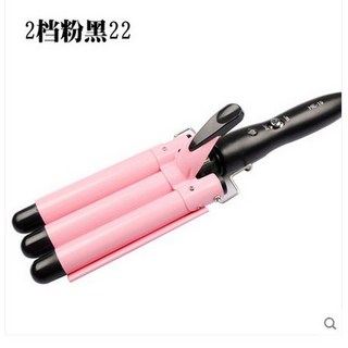 물결 웨이브 헤어 고데기 봉고데기 와플고데기 여신스타일 18mm 헤어롤 올블랙 25mm, 2단블랙22mm