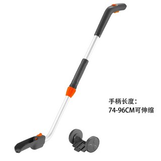 Gardena 9888 배터리 잔디 및 관목 가위 가장자리 또는 작은 트리밍용 무선 휴대용, 02 handle, 1개