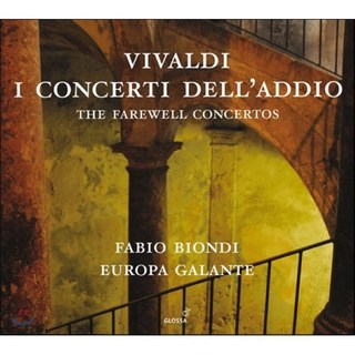 [CD] Fabio Biondi 비발디: '고별' 협주곡들 - 파비오 비온디 (Vivaldi: The Farewell Concertos)