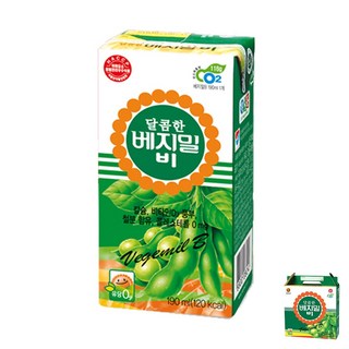 베지밀 비 달콤한 두유, 190ml, 32개