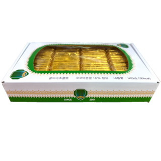 골드바 초콜릿 1kg 초코 대용량, 1개