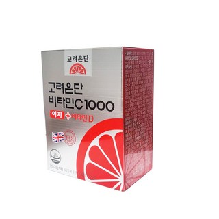 고려은단 비타민C1000 이지 + 비타민D, 60정, 1개