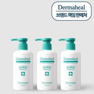 [더마힐공식] 2+1 헤어 컨디셔닝 샴푸 리프레시 500ml, 3개