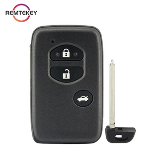 쿠쿠스토어 REMTEKEY 스마트 키 Fob 열쇠가없는 출입 원격 쉘 케이스 HYQ14AAB/HYQ14ACX/HYQ14AEM Toyota P, 04 3Buttons-Trunk