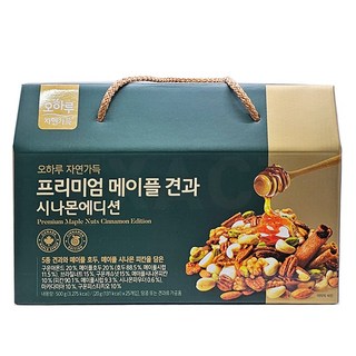 오하루 메이플견과 자연가득 프리미엄 견과 시나몬 에디션, 500g, 1개