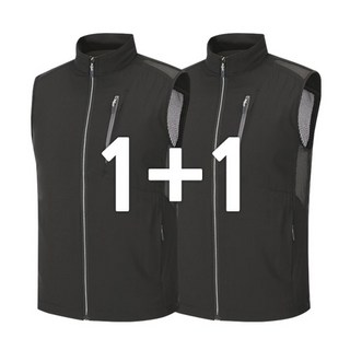 [조끼 1+1] 남자 스판 등산 조끼 RB1 등산복 작업복 망사 조끼