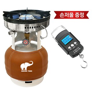 고화력 해바라기버너 코돌이탱크 LPG 3kg 고화력 버너세트, 3kg가스통+바람막이일체형버너(55)+브라운워머+손저울, 1세트
