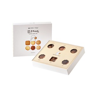 신라명과 골든쿠키선물세트 620g 선물용쇼핑백, 1개