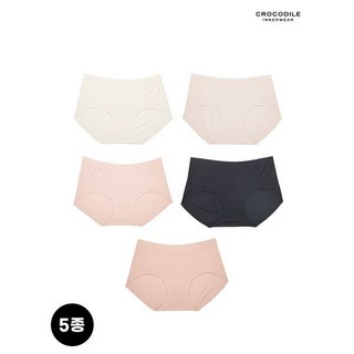 크로커다일 인견 라이크라 심리스 감탄팬티 5종세트_P387086730217871
