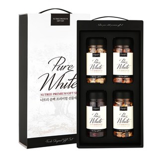 너트리 순백 프리미엄 견과류 선물세트 2호 750g, 1세트
