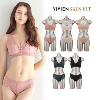 비비안 15XL~XXL한정스킨핏 라이크라 레이스 브라렛 882240