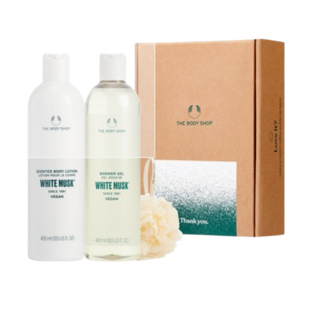 더바디샵 화이트 머스크 400ML 2종 선물세트
