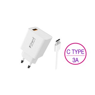 Chemi 초고속 충전기 USB C타입 (5V 3A), 1개