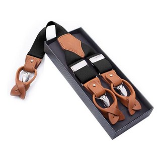 벨트 톱니버클 끈조절 집게 밴드 바지고정 멜빵 정장 남자 멜빵끈 캐주얼 클립서스펜더 패션멜빵 길이조절 바지멜빵 브레이시즈 you*9200uc