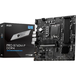 MSI PRO B760M-P DDR4 Pro Series 마더보드121314세대 인텔 프로세서 LGA 1700 DDR4 PCIe 4.0 M.2 USB 3.2 2세대 HDMIDP, MSI PRO B760M-P DDR4 Pro Serie