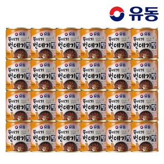 [유동] 뚝배기 번데기탕 구수한 맛 280g x24개, 24개