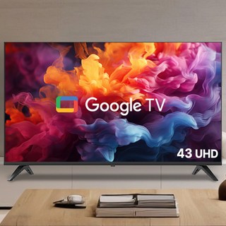 델리파스 43인치 4K UHD TV 구글3.0 스마트TV 1등급 DG430 SMART, 고객직접설치, 스탠드형, 43인치 스마트, 108cm(43인치)