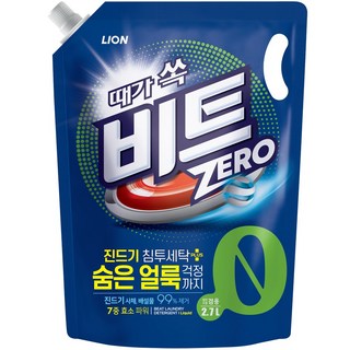 비트 제로 액체세제 일반드럼겸용, 2.7L, 1개