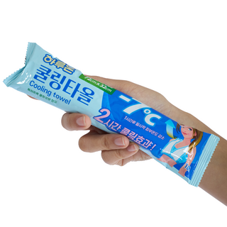 -7도 2시간 쿨링효과 하루온 쿨링타올 대형 65g, 5개