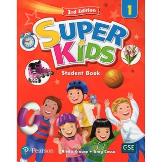 Super Kids 1 : Student Book 3/E, Pearson Longman
