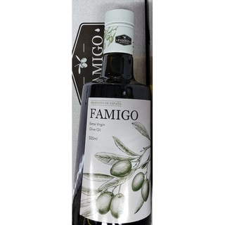 파미고 엑스트라버진 올리브유 500ml 올리브오일 FAMIGO