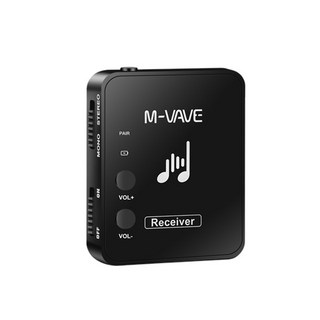 휴대용모니터 블루투스모니터 M-VAVE WP-10 2.4GHz 무선 이어폰 모니터 전송 시스템 충전식 송신기 수신기, [03] 1 Receiver, 1개