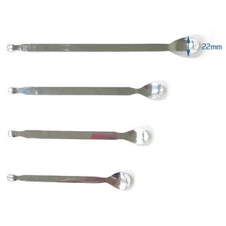 [이원헬스케어]스텐약스푼 스테인레스 소(약16cm)/중(약18cm)/대(약20cm)수저 계량스푼 약수저, 1개, 소(16cm)