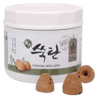 동방황토쑥탄 1통 95g 무연쑥봉 한방뜸, 1개
