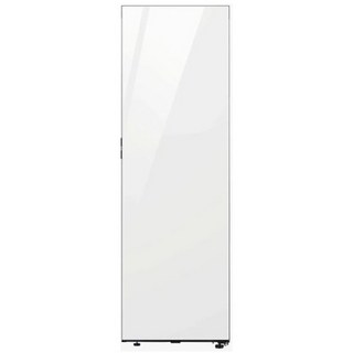 삼성 비스포크 1도어 김치냉장고 키친핏 348L(우힌지 우개폐) 글램화이트 RQ34C791535