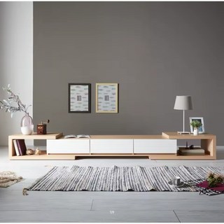 동서가구 에밀레 2400 거실장 티비다이 DF910384, 그레이