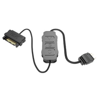SGMK 5V 3PIN ARGB 컨트롤러 케이블 블랙 71cm 1개 상품 이미지