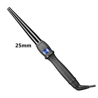 고대기 전문 19mm/25mm/32mm 컬링 아이론 헤어 웨이버 페어 플라워 콘 세라믹 완드 롤러 미용실 컬러, [03] UK, [01] 25mm