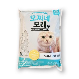 모찌네 고양이 모래, 8L, 33개, 활성탄