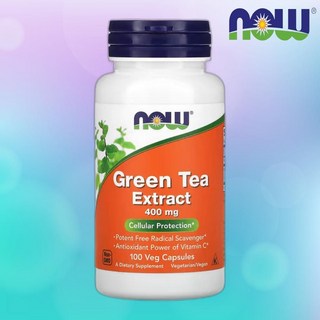 나우푸드 녹차 추출물 400mg 100정 카테킨 Green Tea Extract, 1개