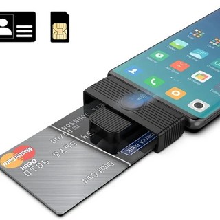 USB C타입 스마트 카드 리더기 – EMV 전자 DNIE 및 SIM 복제 가능 – Mac 및 Windows 호환, 모델 CR318-USB 시민전자 USB C타입 스마트 카드 리더기 – EMV 전자 DNIE 및 SIM 복제 가능 – Mac 및 Windows 호환, 모델 CR318-USB 시민전자
